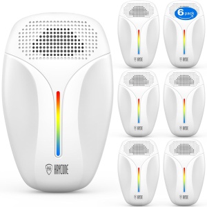 Haycone 2025 Upgraded Ultrasonic Repeller & Insect Indoor Repeller